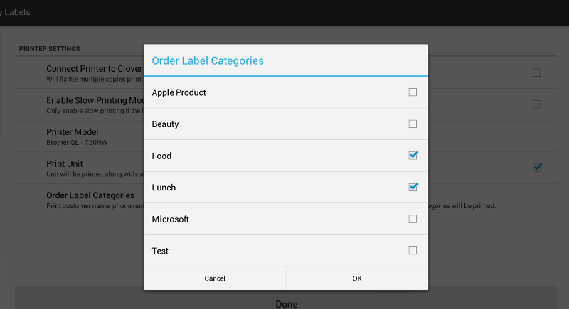 Easy Labels App