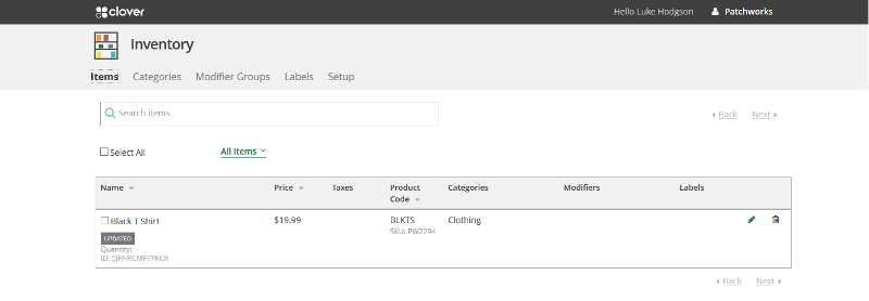 Magento Integration App Screenshot