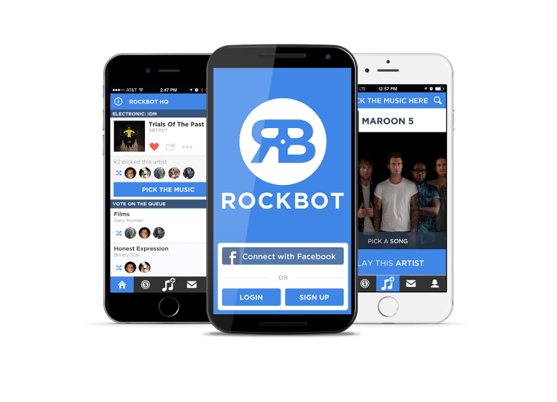 Rockbot App Screenshot